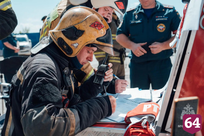 В Саратове из юридической академии при «пожаре» эвакуировали людей